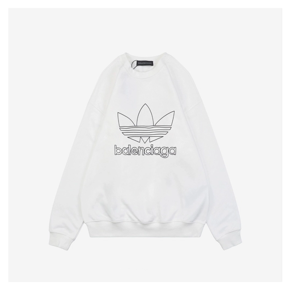 Balenciaga x Adidas Trefoil Logo Crewneck Shirt18.jpeg