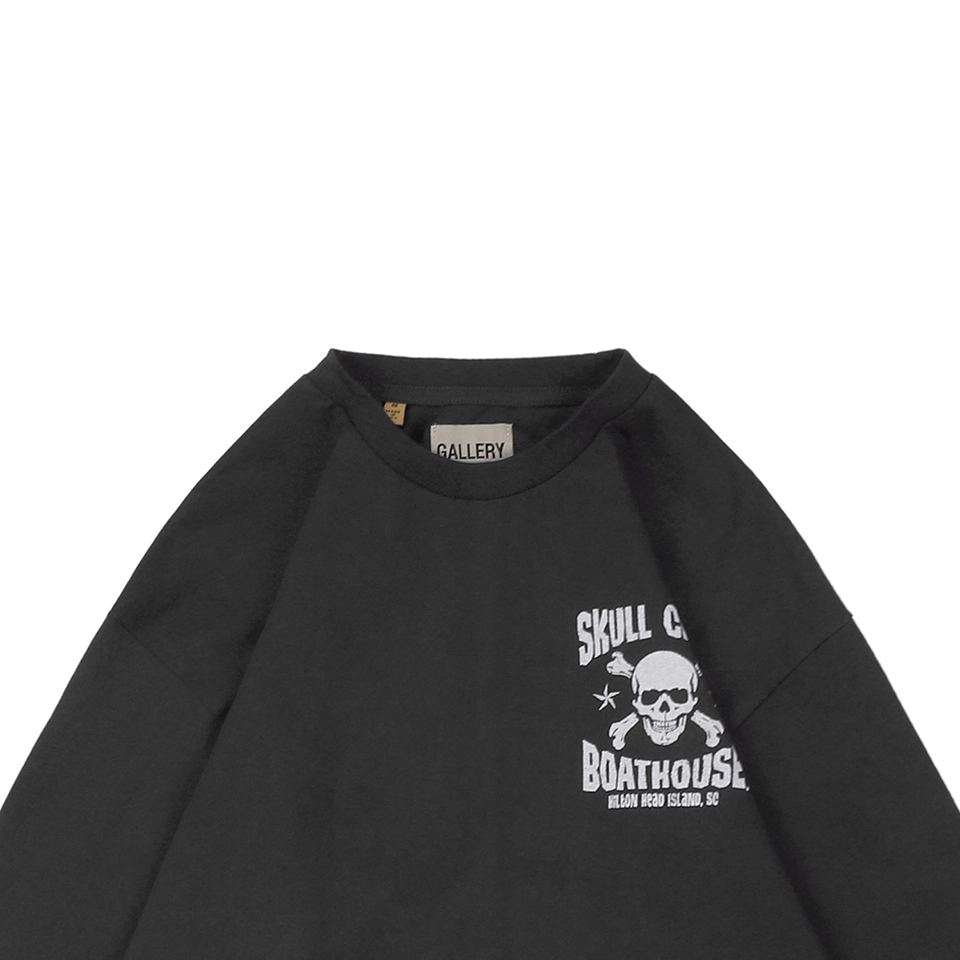 Gallery Dept Skull Surfing Foil Glitter Print Shirt