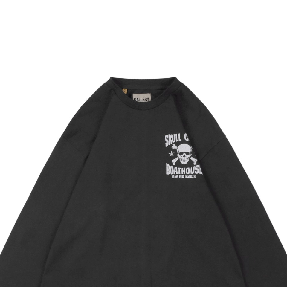 Gallery Dept Skull Surfing Foil Glitter Print Shirt