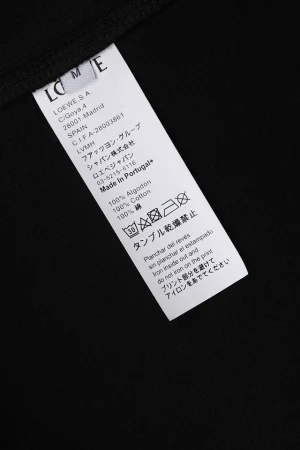 L Small Anagram Embroidery Crewneck Sweatshirt Logo tag