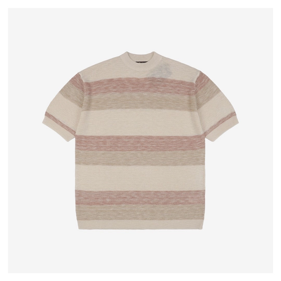 LP Multicolor Striped Knit T-shirt