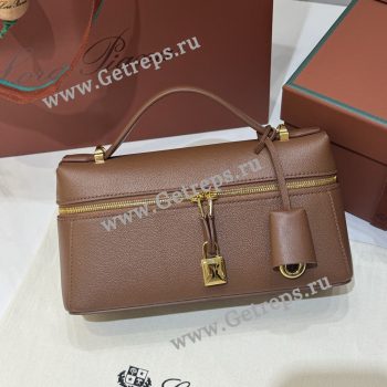 Loro Piana Extra pocket L23 Saddle Leather Brown