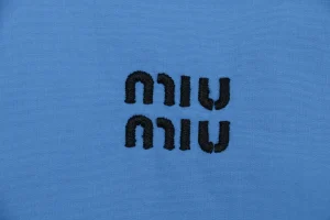 MM Boxyfit Logo Patch Shirt Blue Logo