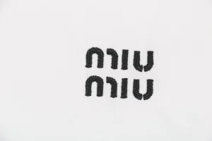 MM Boxyfit Logo Patch Shirt White Logo