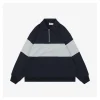 MM Patch Logo Half-Zip Colorblock Sweatshirt