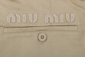 MM Striped-Lining Tailored Shorts Pocket