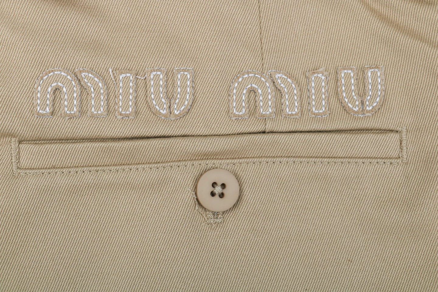 MM Striped-Lining Tailored Shorts Pocket