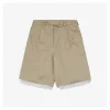 MM Striped-Lining Tailored Shorts