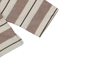 MM Striped Logo Patch Polo Shirt Khaki3.jpeg