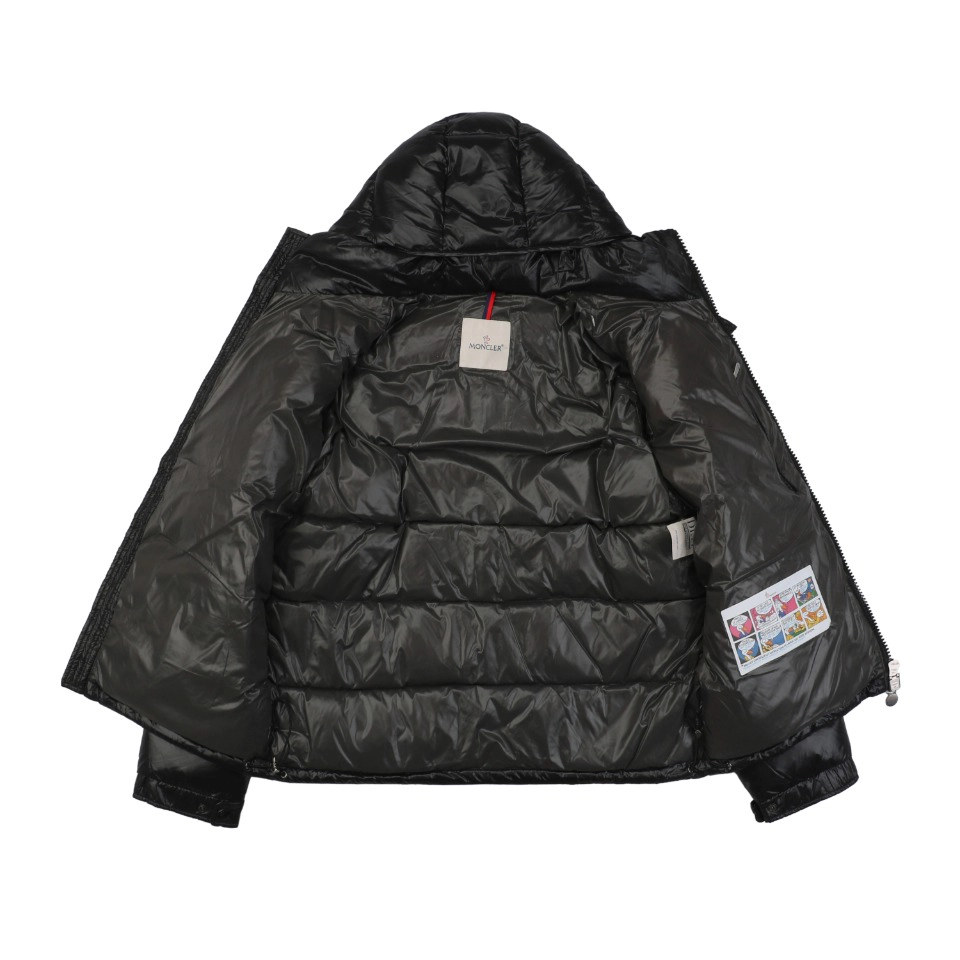 Moncler Maya Down Jacket Black Inside