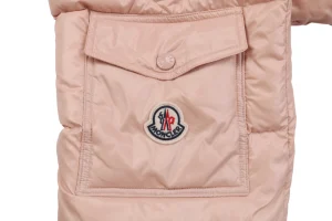 Moncler Maya Down Jacket Pink Pocket