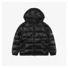 Mxxcler Maya Logo Patch Hooded Down Jacket