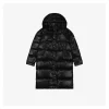 Mxxcler Maya Long Down Jacket in Black