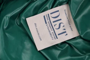 Moncler Maya Long Down Jacket in Black Wash tag