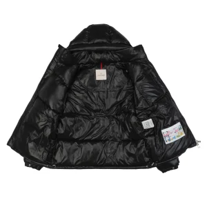 Moncler Pocket Badge Shiny Nylon Down Jacket11.jpeg