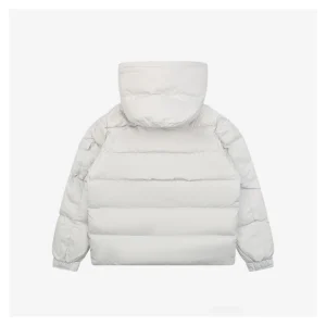 Mxxcler Maya Matte Hooded Down Jacket White Back side