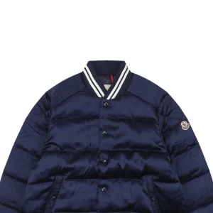 Mxxcler Navy Logo Down Jacket