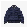 Mxxcler Navy Logo Down Jacket