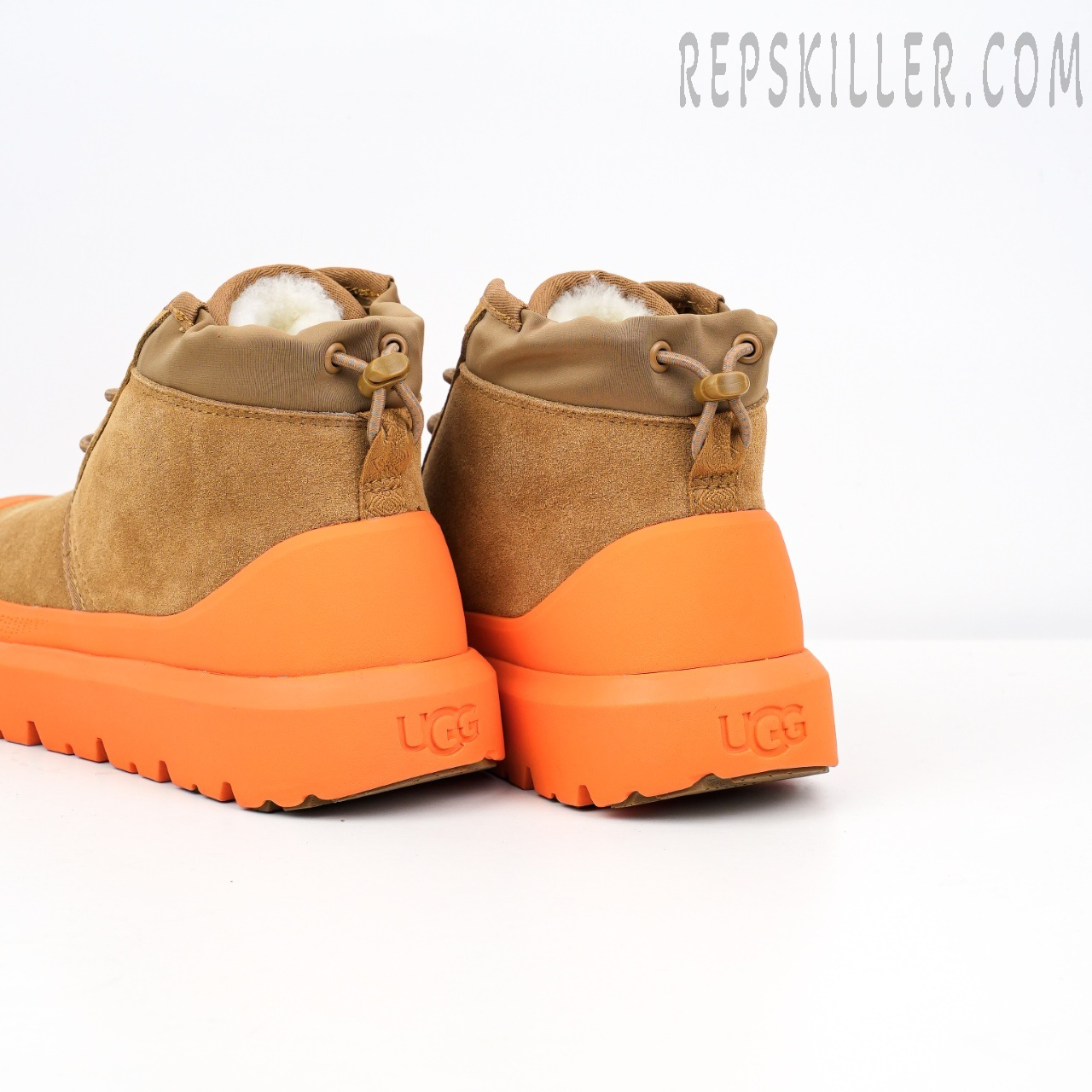 Neumel Weather Hybrid 'Chestnut Orange' Heels