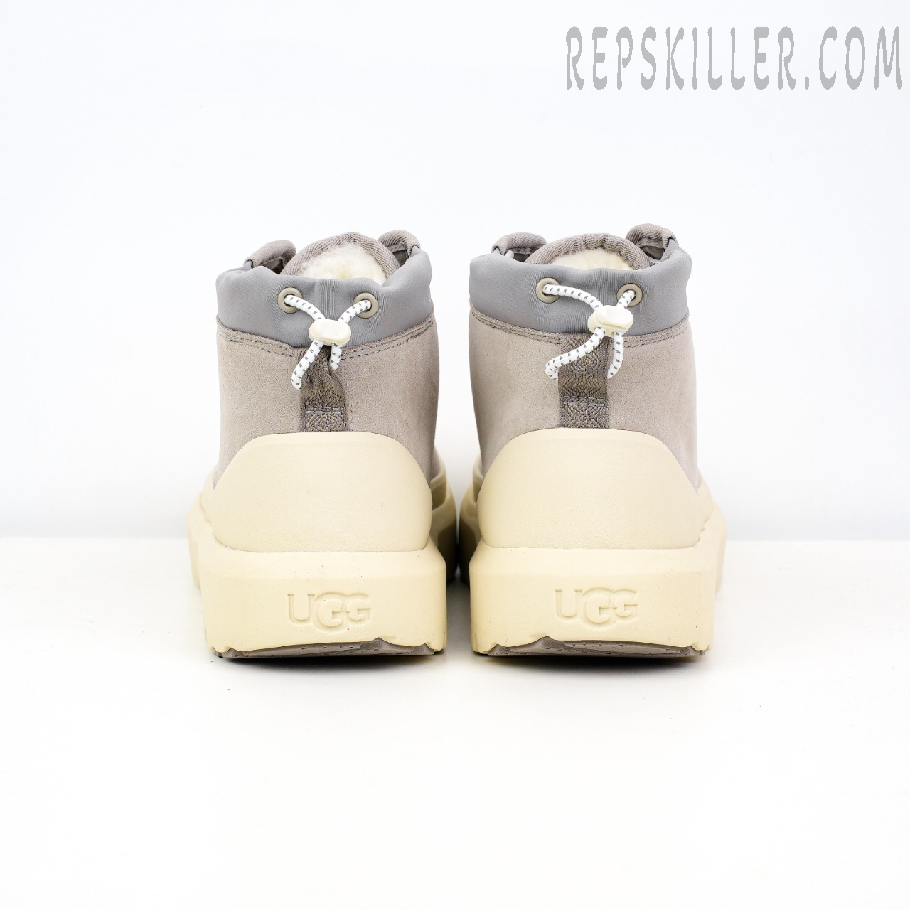 Neumel Weather Hybrid 'Grey White' Heels