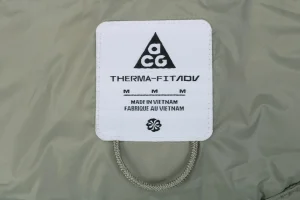 Nike ACG Primaloft Puffer Vest Logo tag