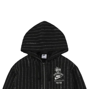 Nike x Stussy Graffiti Stripe Zip-Up Hoodie