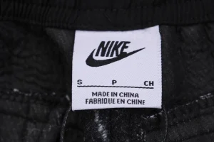 Nike x Stussy Striped Graffiti Pants Black Logo tag