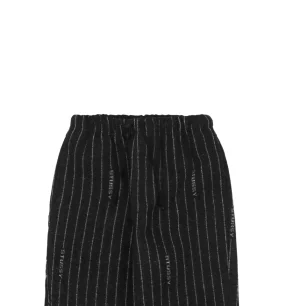 Nike x Stussy Striped Graffiti Pants Black