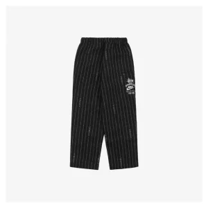 Nike x Stussy Striped Graffiti Pants Black