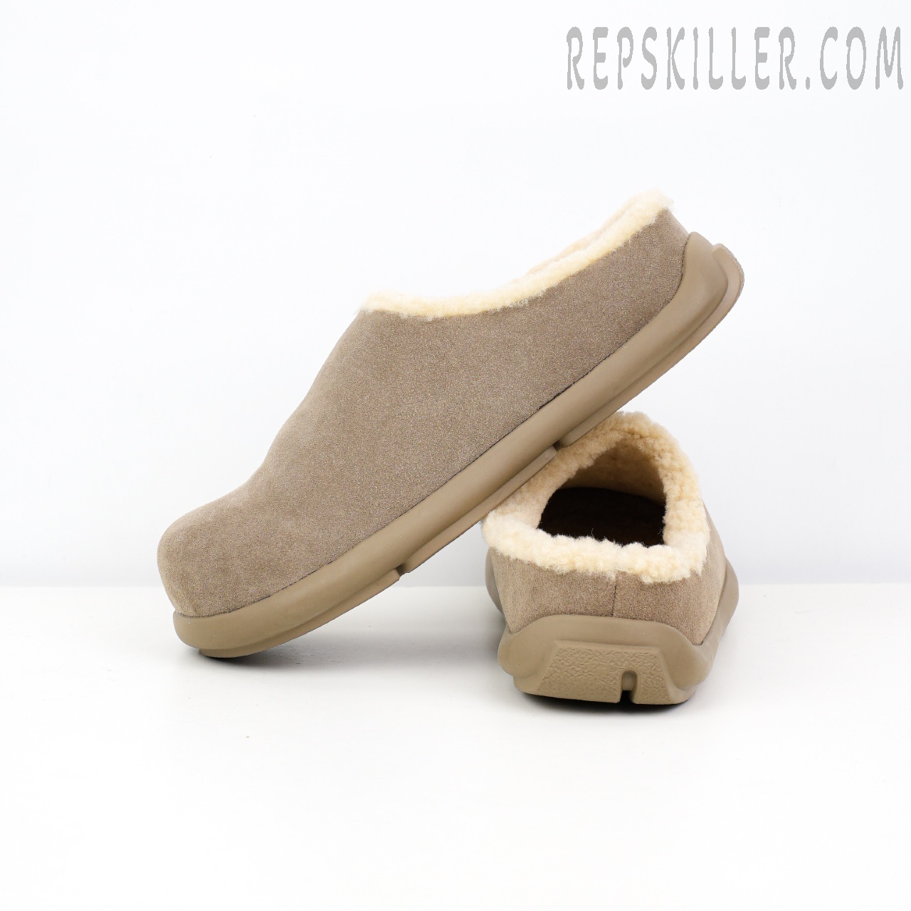 Premium Jade Slipper Light Khaki Grey