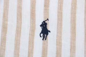 Ralph Lauren Striped Linen Shirt Logo