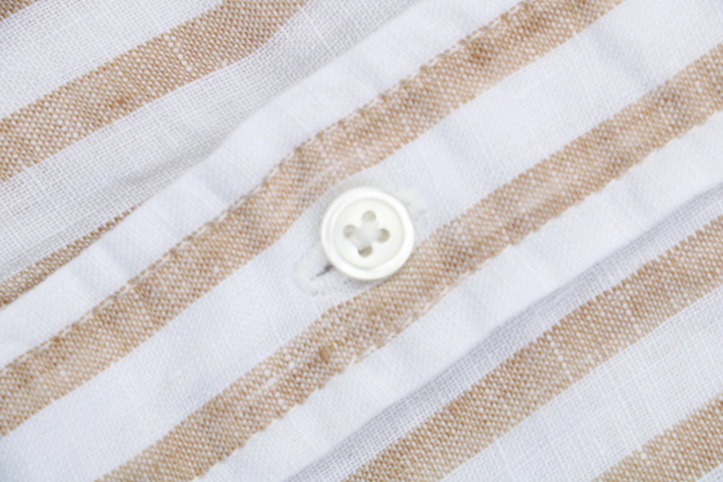 Ralph Lauren Striped Linen Shirt Button