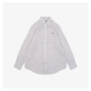 Ralph Lauren Striped Linen Shirt Front side