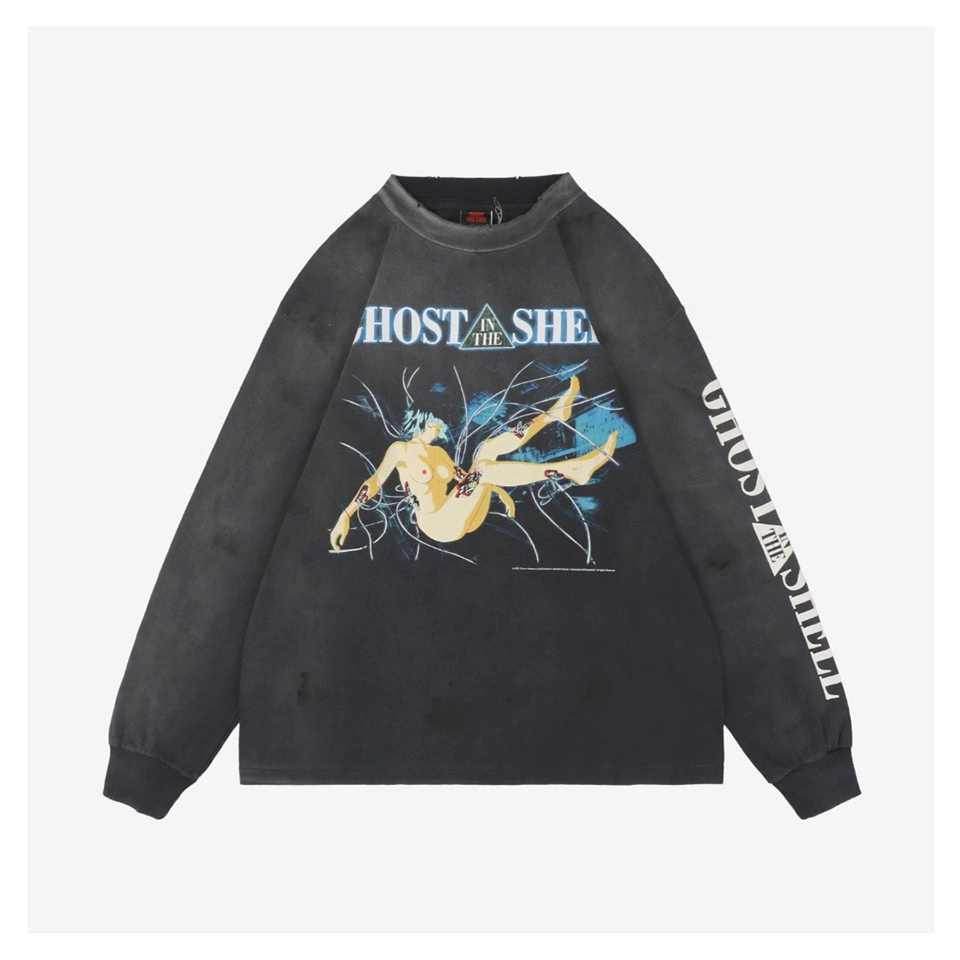 Saint Michael Ghost in the Shell Graphic Shirt