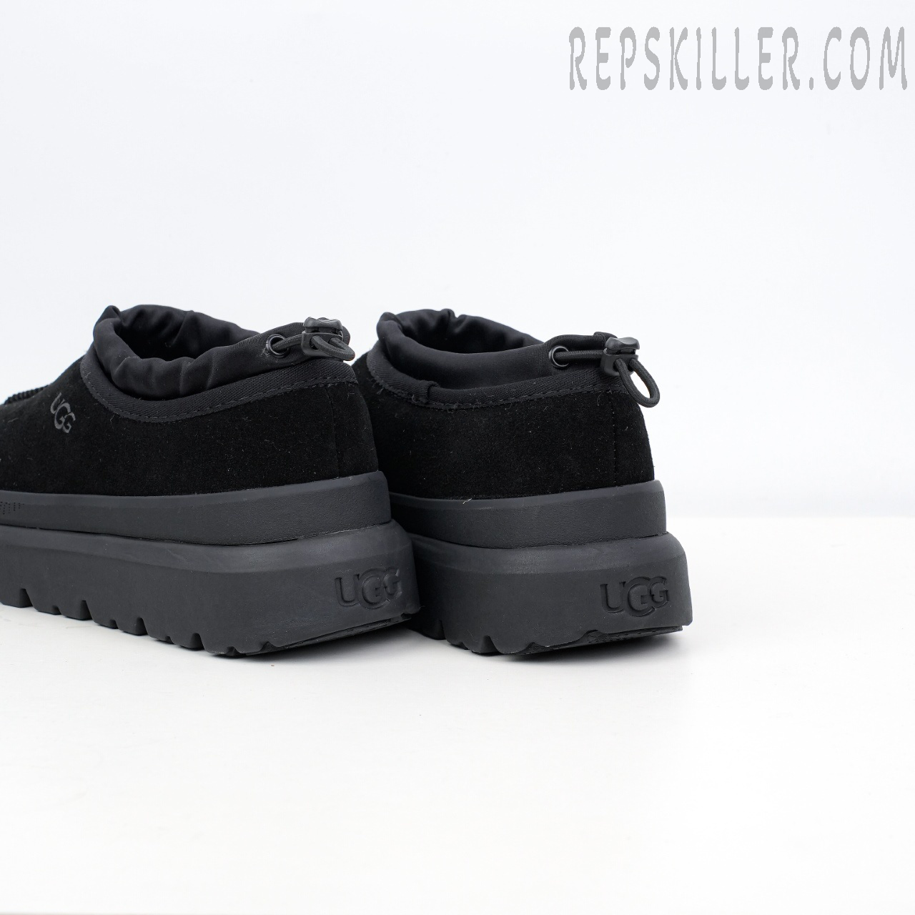 Tasman Weather Hybrid Slipper 'Black' Heels