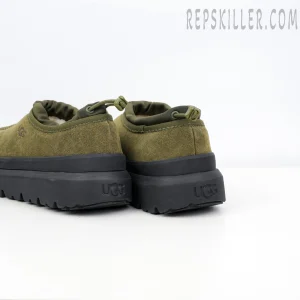 Tasman Weather Hybrid Slipper 'Forest Night Black' Heels