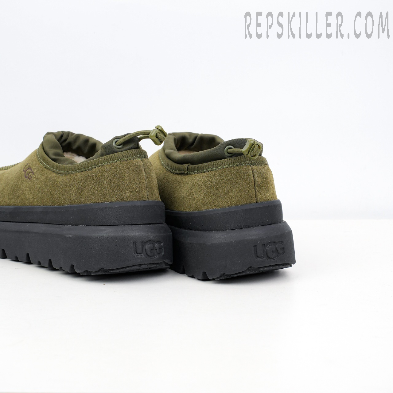 Tasman Weather Hybrid Slipper 'Forest Night Black' Heels