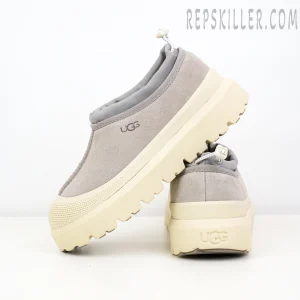 Tasman Weather Hybrid Slipper 'Grey White'