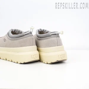 Tasman Weather Hybrid Slipper 'Grey White' Heels