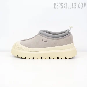 Tasman Weather Hybrid Slipper 'Grey White'