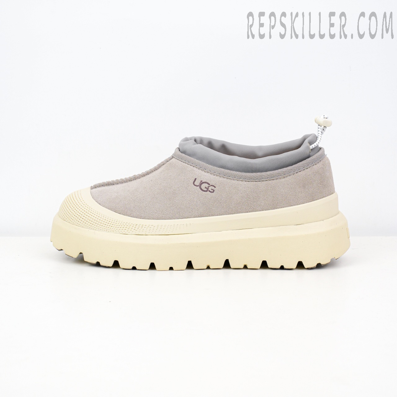 Tasman Weather Hybrid Slipper 'Grey White'