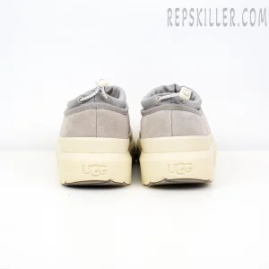 Tasman Weather Hybrid Slipper 'Grey White' Heels