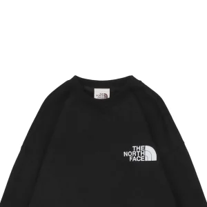 The North Face Logo Box Graphic Crewneck Sweatshirt Black