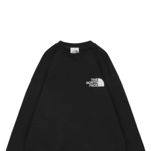 The North Face Logo Box Graphic Crewneck Sweatshirt Black