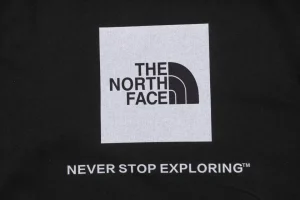 The North Face Logo Box Graphic Crewneck Sweatshirt Black Logo Print