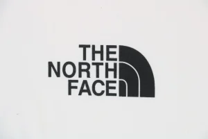 The North Face Logo Box Graphic Crewneck Sweatshirt White Logo Print