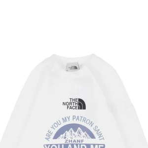 The North Face Mountain Graphic Sweatshirt White