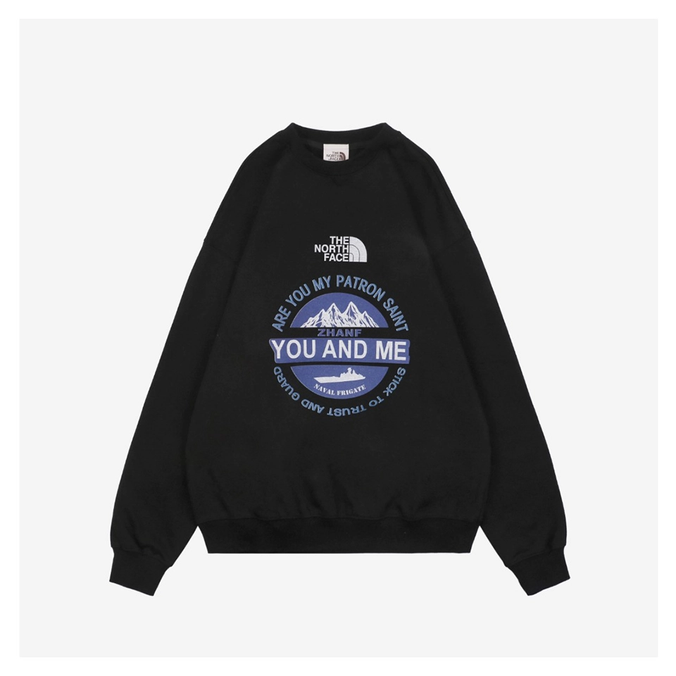 The North Face Mountain Graphic Sweatshirt Black