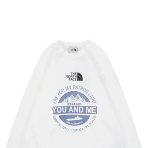 The North Face Mountain Graphic Sweatshirt White