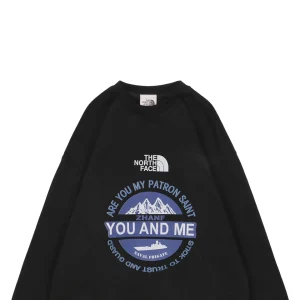 The North Face Mountain Graphic Sweatshirt Black